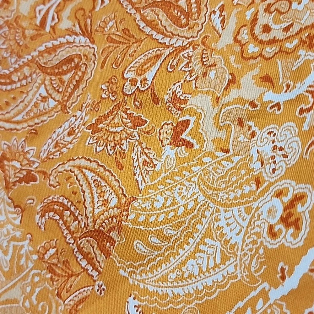 Michael Kors Size 14‎ paisley orange chino shorts Women's
